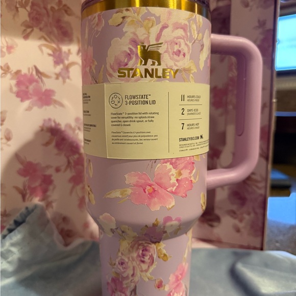 Stanley Love Shack Fancy 40oz Tumbler - Happy Thoughts Rosa Beaux Purple - Picture 4 of 7